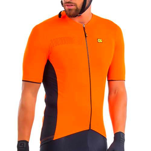ALE' Pragma Color Block Camiseta de Manga Corta, Naranja