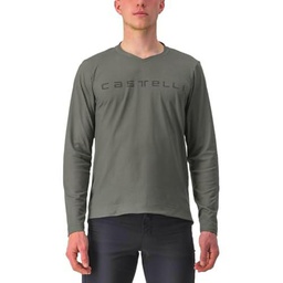 CASTELLI Trail Tech LS tee 2 - Maillot técnico de Manga Larga para MTB y Gravel