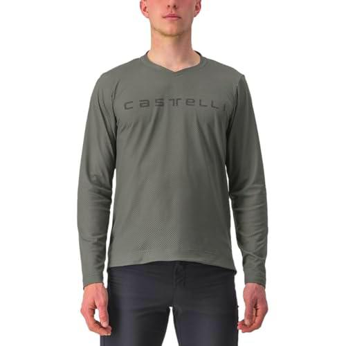 CASTELLI Trail Tech LS tee 2 - Maillot técnico de Manga Larga para MTB y Gravel