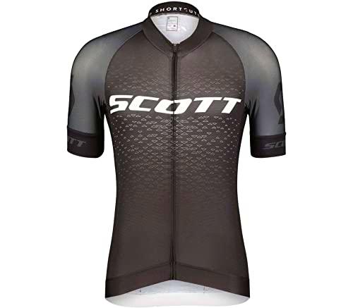 Scott RC Pro 2022 - Maillot Corto de Ciclismo, Color Negro y Blanco, Negro, S