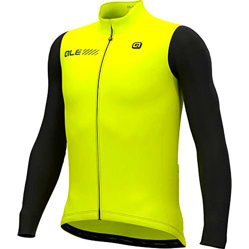 Alé Cycling Solid Fondo 2.0 - Camiseta de Manga Larga para Hombre