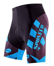 sponeed Pantalones Cortos de Ciclismo Acolchados para Hombre