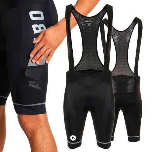 ATTABO Kirun Bib Shorts Atb-b5ap009-blk Pantalones Cortos