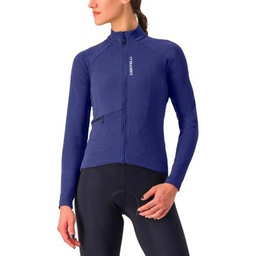 CASTELLI 4522539-424 UNLTD Trail W JRS Sweatshirt Mujer Belgian Blue/Austin Blue Tamaño L