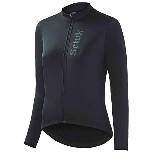 Spiuk Anatomic W Maillot M/L, Mujeres, Negro