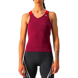 CASTELLI Top Solaris Sudadera, Bordeaux/Rot, Extra-Large para Mujer