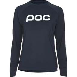POC W's Reform Enduro Jersey Camiseta, Uranium Black