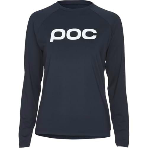 POC W's Reform Enduro Jersey Camiseta, Uranium Black