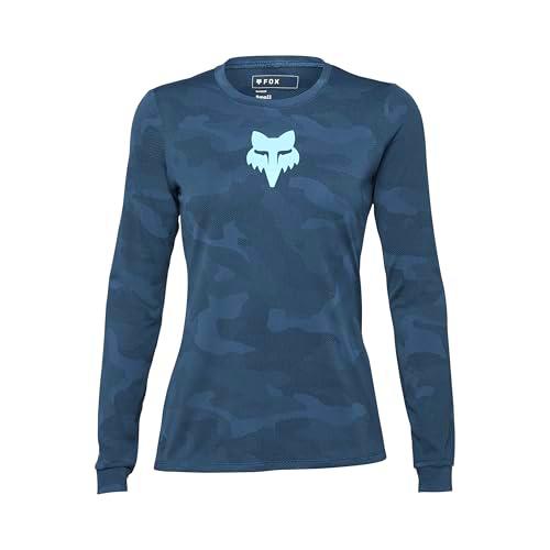 Fox Racing Maillot de Ciclismo de Manga Larga para Mujer