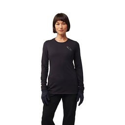 Fox Racing Maillot de Ciclismo de Manga Larga para Mujer Fox Lady Ranger DR MD Lunar Black L Shirt L