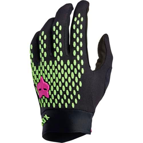 Fox Guantes Defend Race para Hombre, Color Negro, S