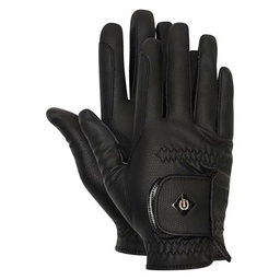 Imperial Riding Guantes Elegance IRHEssentials, Color Negro, 6,5