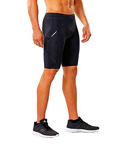2 x U Core - Pantalones Cortos de compresión para Hombre