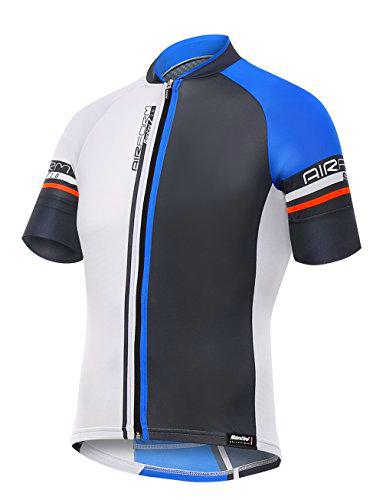 Santini Airform - Maillot de Ciclismo para Hombre Airform 2.0 Maillot de Manga Corta
